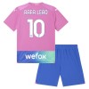 AC Milán Rafael Leao 10 Alternativní 2023-24 - Dětské Fotbalové Dresy (S/S)